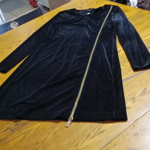 FRENCH CONNECTION 10 Women NEW DRESS Black Party Casual VELVET Cocktail - Picture 2 of 10